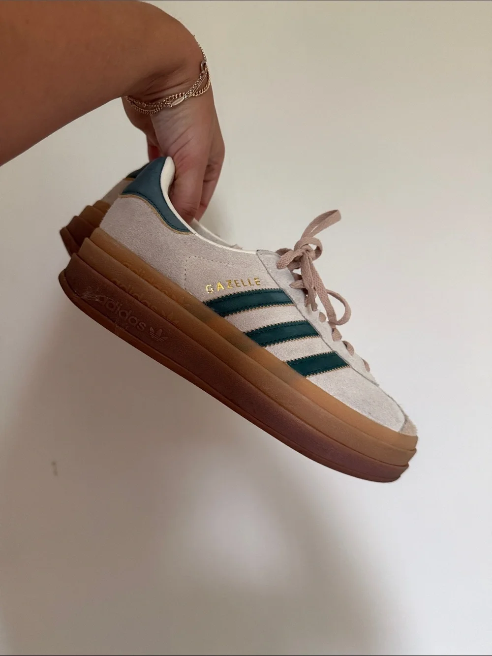 adidas beige suede